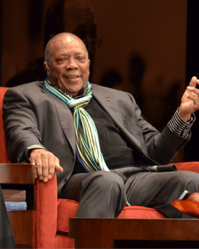 Quincy Jones with Tim Reid