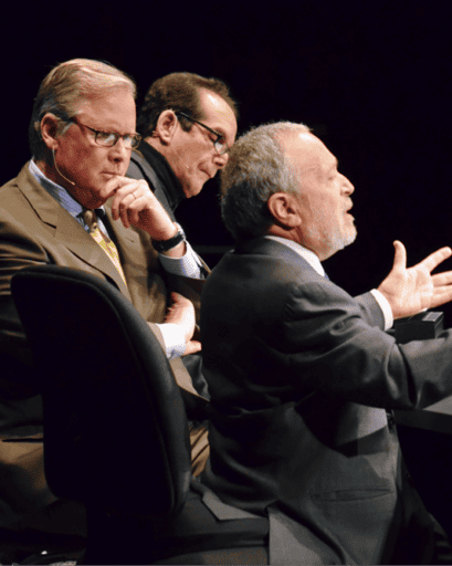 Charles Krauthammer & Robert Reich with John Donvan