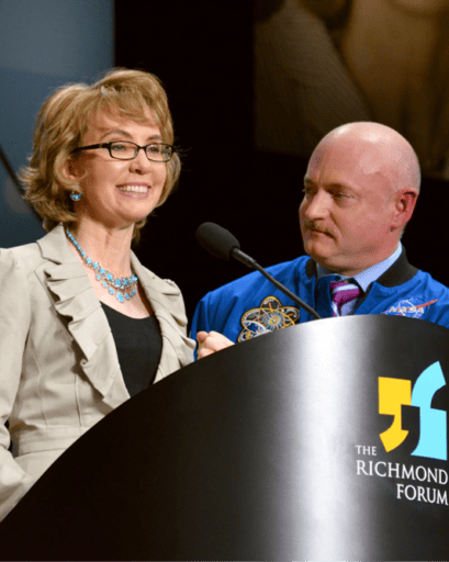 Captain Mark Kelly & Gabrielle Giffords