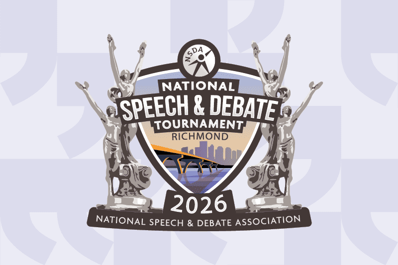 2026 National Speech & Debate Tournament logo