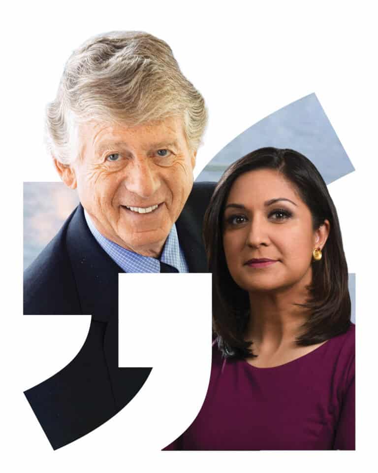 Ted Koppel with Amna Nawaz - Richmond Forum